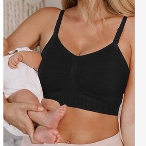 Kindred Bravely black maternity nursing bra